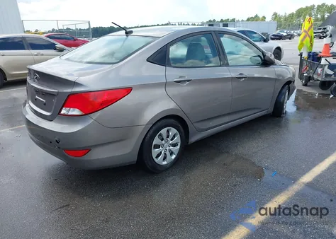 2017 Hyundai Accent Se z USA, uszkodzony, nr VIN KMHCT4AE5HU369832